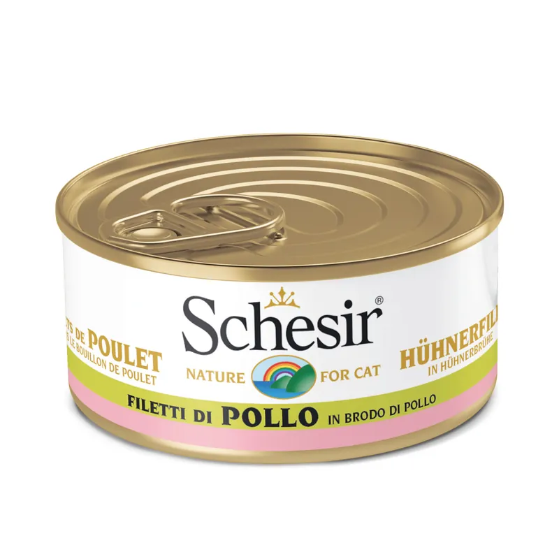 Aktuell Schesir Huhn in Broth 70 g